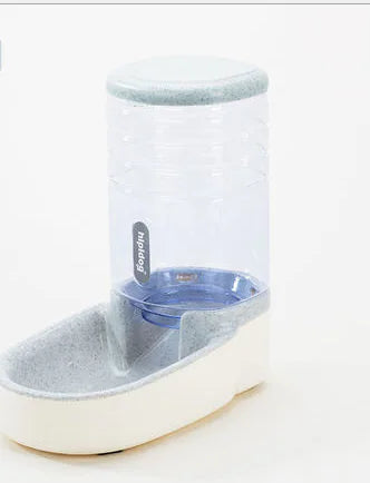 Automatic Pet Dog Feeder and Drinking Fountain Combo