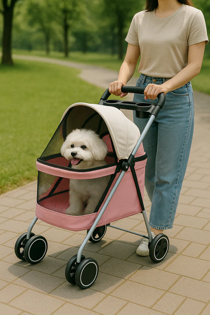 Foldable Pet Stroller